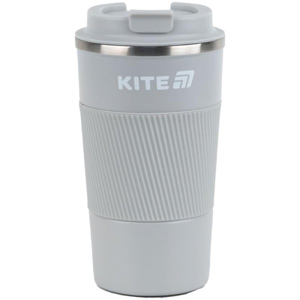 Термокружка Kite K25-458-1, 510 мл, сіра