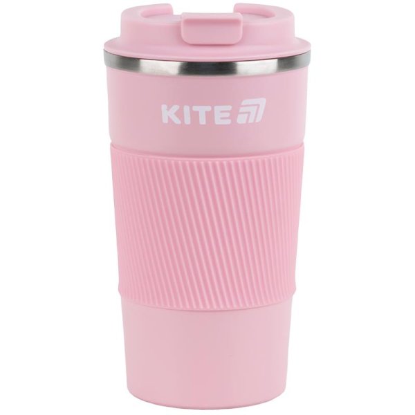 Термокружка Kite K25-458-3, 510 мл, рожева