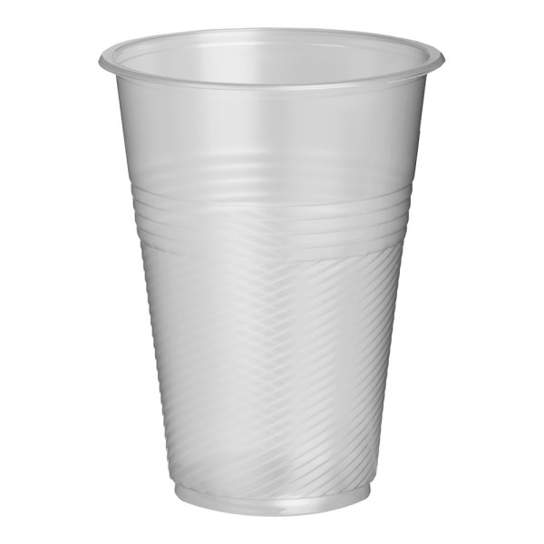 Стакан одноразовый 480мл термостойкий, прозрачный, 50шт/уп