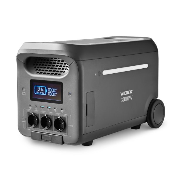 Портативна зарядна станція VIDEX OASIS 3000W 2560Wh