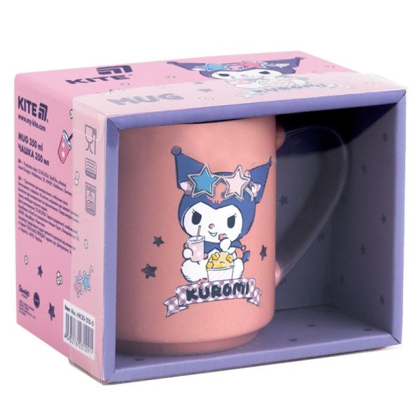 Чашка керамічна Kite Kuromi HK25-215-3, 350 мл