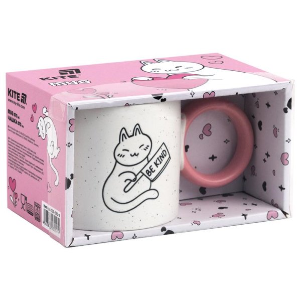 Чашка керамічна Kite Be kind K25-220-4, 370 мл