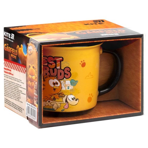 Чашка керамічна Kite Garfield GF25-217-2, 370 мл