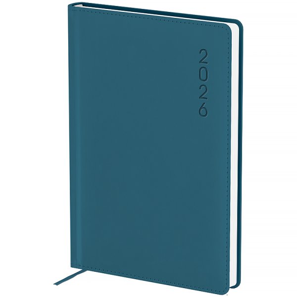 Щоденник 2026 Axent Classic Palermo 145x210мм, синій