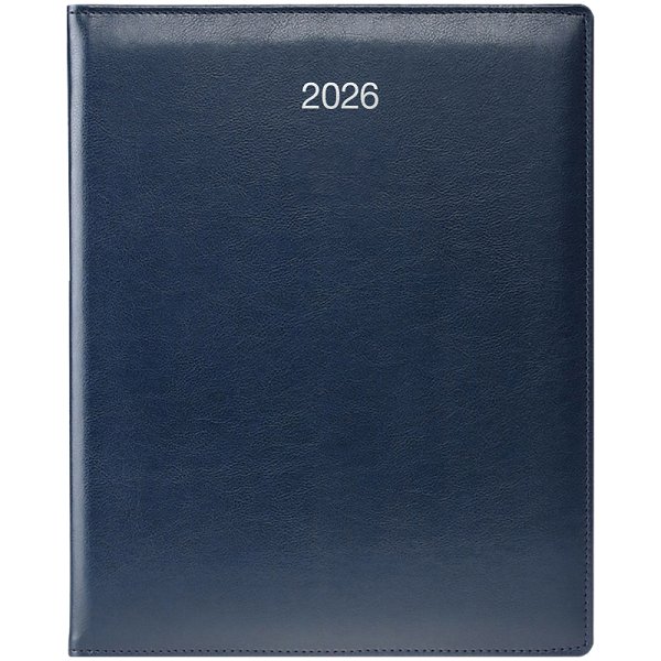 Еженедельник Бюро 2026 обложка Soft синий