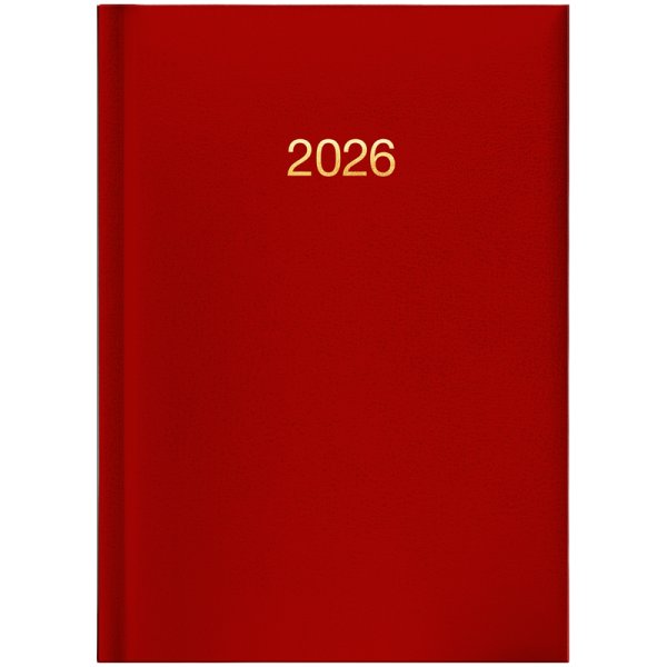 Ежедневник Карманный А6 2026 обложка Miradur красный