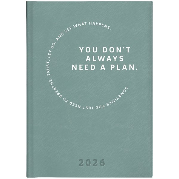 Щоденник Кишеньковий А6 2026 обкладинка Torino Trend бірюзовий