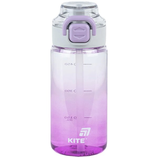 Пляшечка для води Kite K25-1212-3, 600 мл, фіолетова