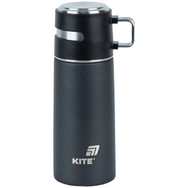 Термос Kite K25-1223-1, 350 мл, чорний