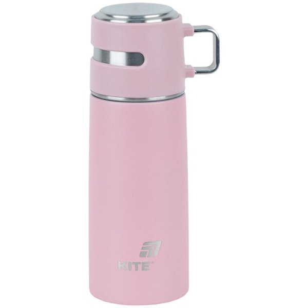 Термос Kite K25-1223-3, 350 мл, рожевий