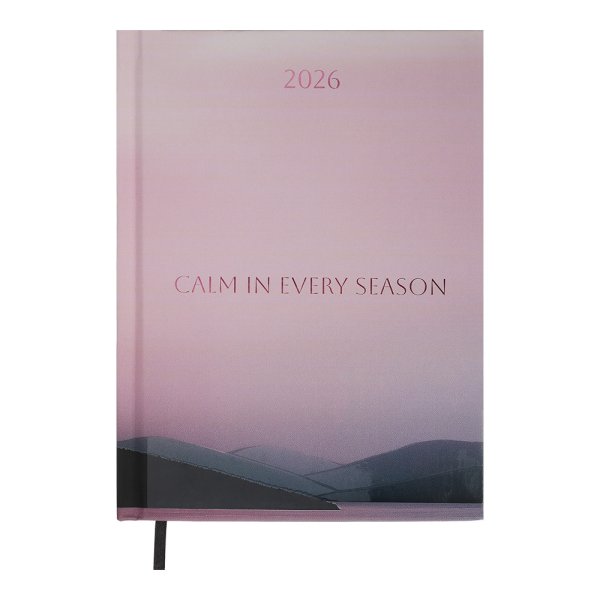 Ежедневник MIRACLE А5 на 2026 год розовый