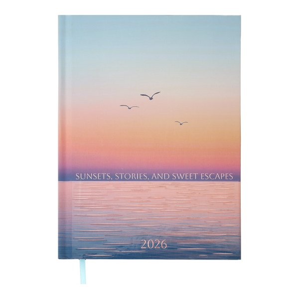 Щоденник MIRACLE А5 на 2026 рік блакитний