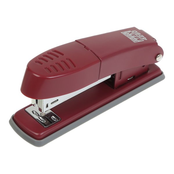 Степлер металлический MORANDI STYLE, 25л, бордовый