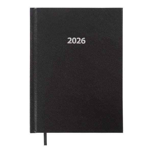 Щоденник STRONG А5 на 2026 рік чорний