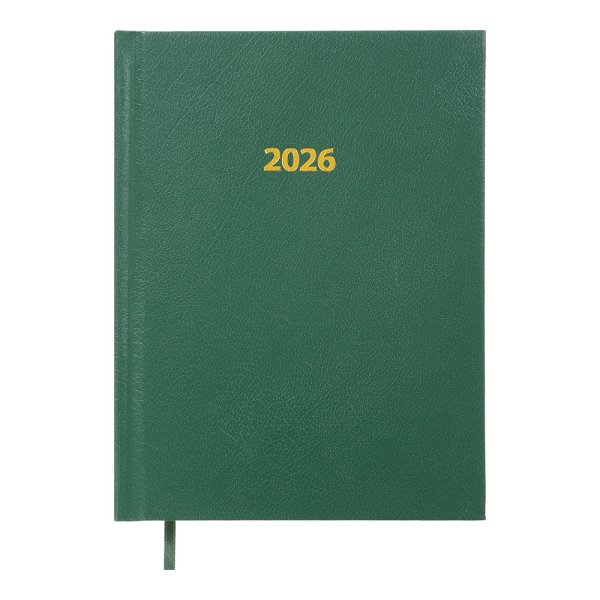 Щоденник STRONG А5 на 2026 рік зелений
