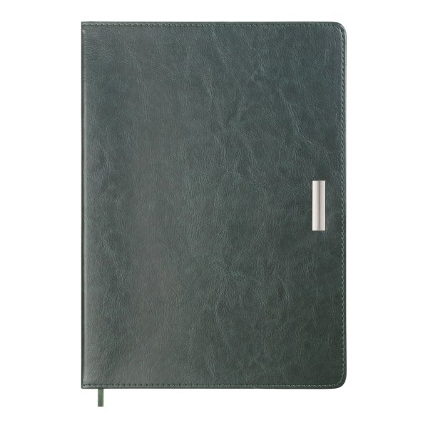 Щоденник SALERNO А4 на 2026 рік зелений