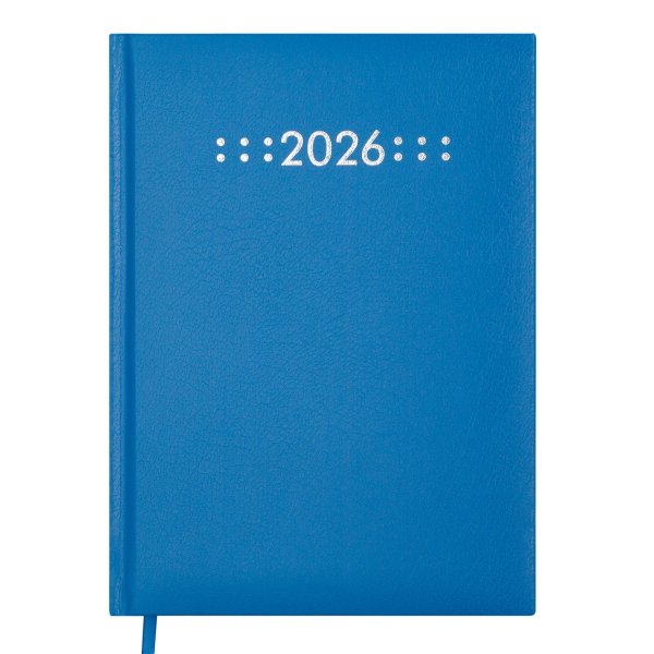 Щоденник CLASSIC А5 на 2026 рік синій