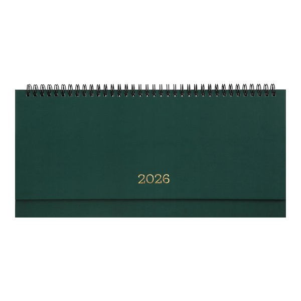 Планінг на 2026 рік MONOCHROME зелений