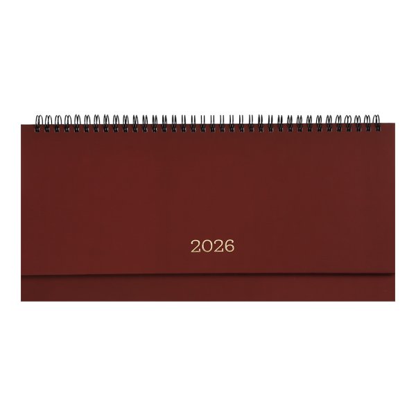 Планінг на 2026 рік MONOCHROME бордовий