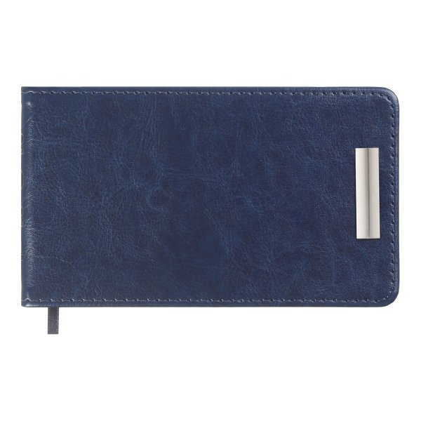 Щотижневик кишеньковий на 2026 рік, 153х87мм, SALERNO синій