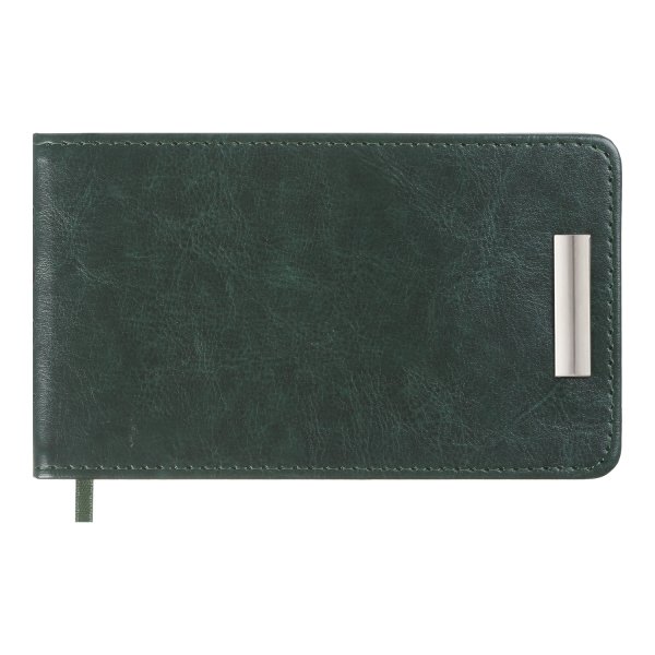 Еженедельник карманный на 2026 год, 153х87мм, SALERNO зеленый