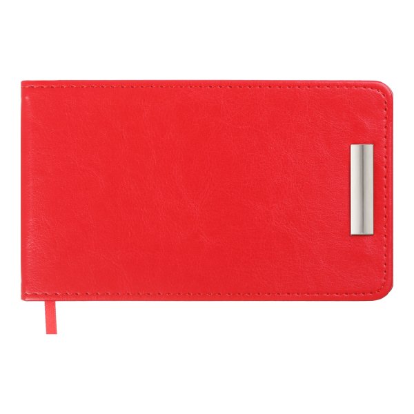 Щотижневик кишеньковий на 2026 рік, 153х87мм, SALERNO червоний