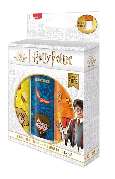 Клей-карандаш HARRY POTTER 21гр, 3шт/уп
