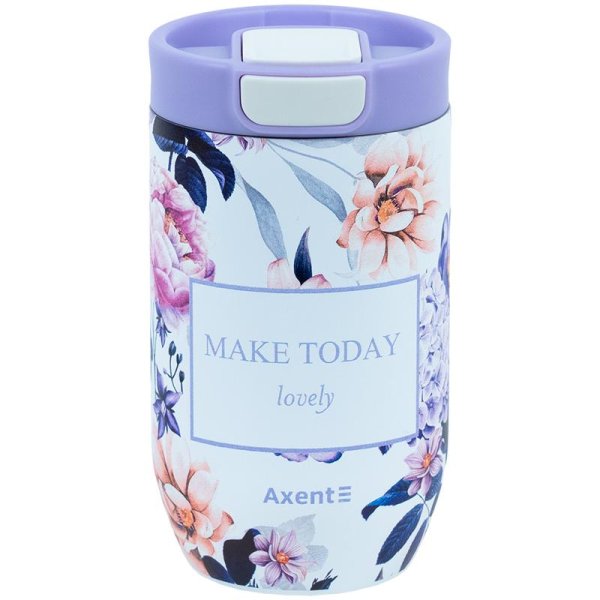 Термокружка Axent Violet Whispers, 350 мл
