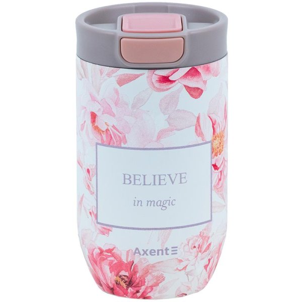 Термокружка Axent Peony Dreams, 350 мл