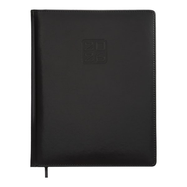 Щотижневик BRAVO А4 на 2026 рік чорний 