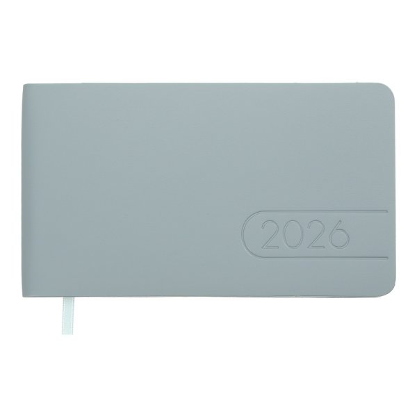 Щотижневик кишеньковий на 2026 рік, 153х87мм, LIGHT MORANDI світло-синій