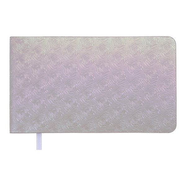 Щотижневик кишеньковий на 2026 рік, 153х87мм, BLOOM срібний