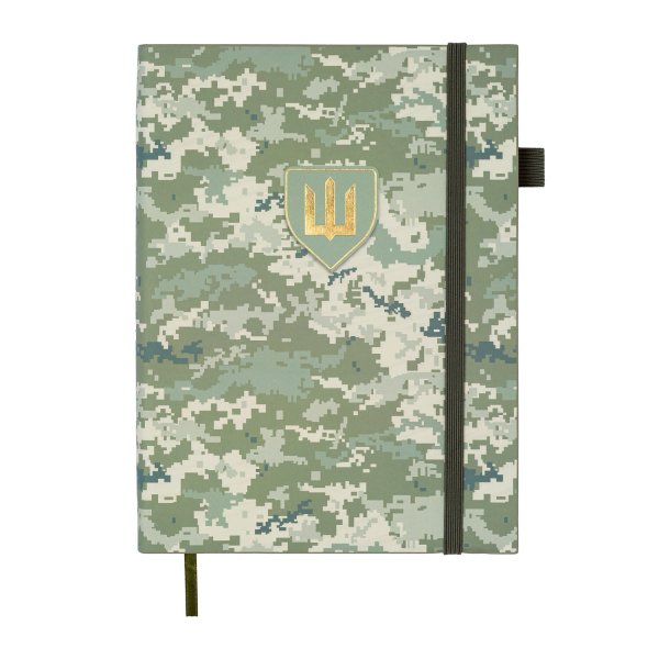 Щоденник А5 недатований MILITARY світло-зелений