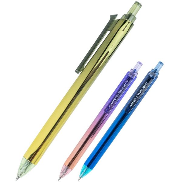 Ручка гелева Starlight 0,5мм, синя