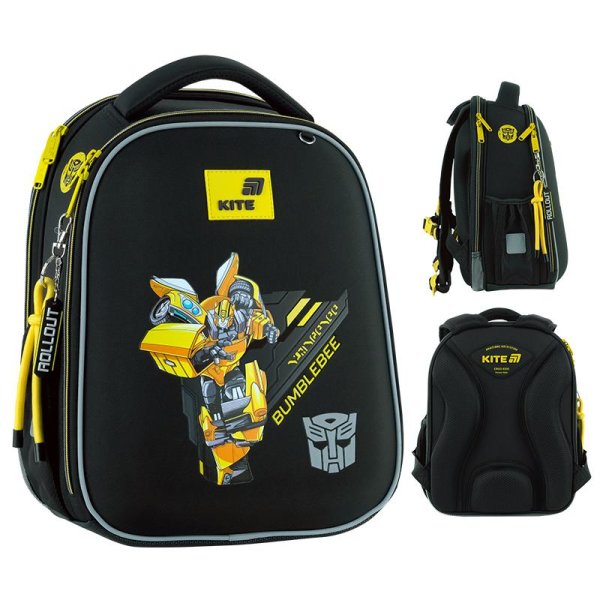 Рюкзак шкільний каркасний Kite Education Transformers TF26-555S