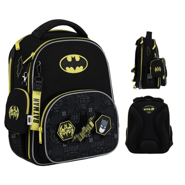 Рюкзак шкільний каркасний Kite Education DC Batman DC25-556M
