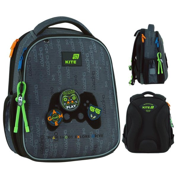 Рюкзак шкільний каркасний Kite Education Good Game K26-555S-5