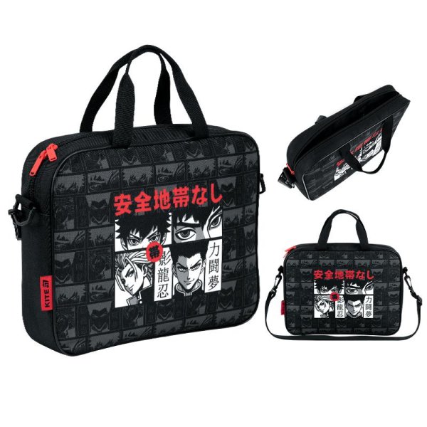 Шкільна текстильна сумка Kite Anime K26-589-3
