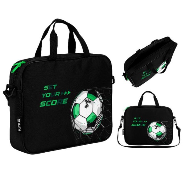 Шкільна текстильна сумка Kite Football K26-589-2