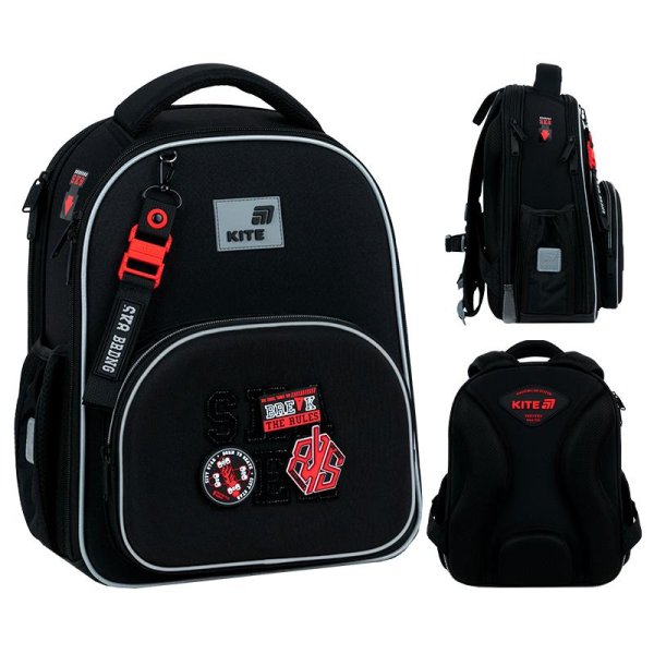 Рюкзак шкільний каркасний Kite Education Break the Rules K26-556M-5