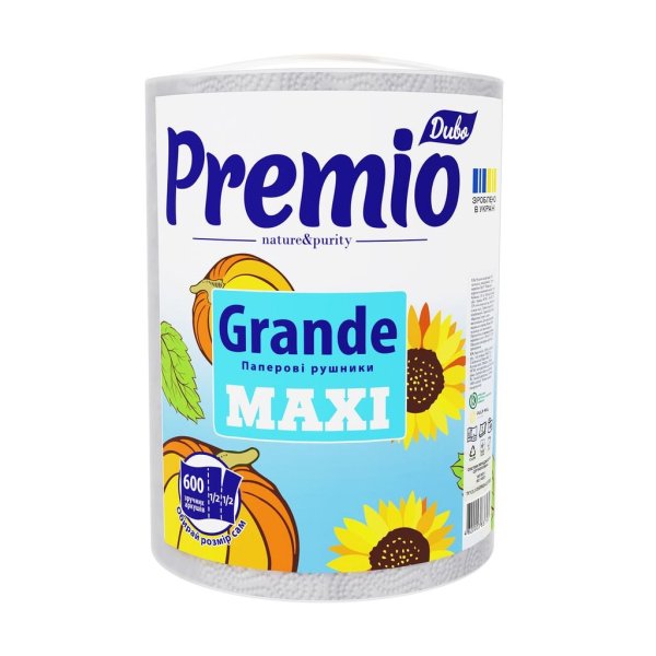 Рушники паперові Диво Premio GRANDE MAXI, 1шт