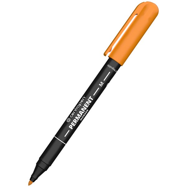 Маркер водостойкий 1,0мм, оранжевый