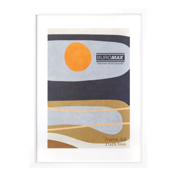 Рамка А4 210х297мм, білий