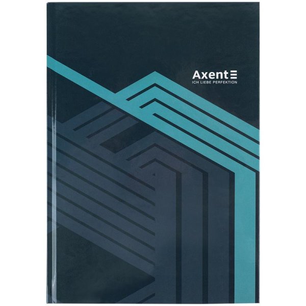 Книга канцелярская А4 96л, Axent Lines серый