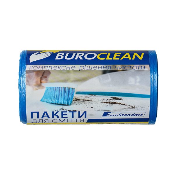 Пакеты для мусора Eurostandart, 35л 50шт, 500х600мм, синие