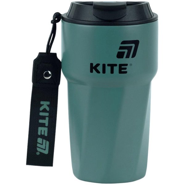 Термокружка Kite K26-1220-2, 450 мл, зелена