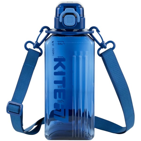 Пляшечка для води Kite K26-1275-1, 650 мл, синя