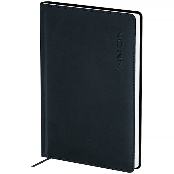 Щоденник 2027 Axent Classic Milano 145x210мм, чорний