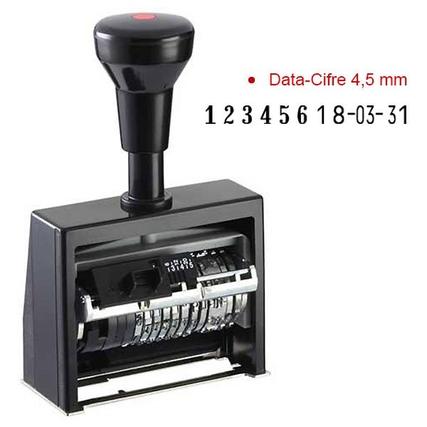 Нумератор-датер автоматичний Reiner ND6К, 6 знаків, шрифт 4,5мм 