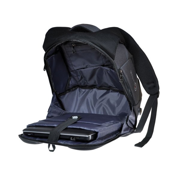 Рюкзак для ноутбука Safe, чорний 